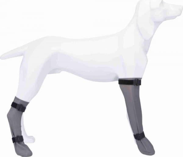 Trixie Beskyttelses strømpe, silikone, L: 10cm/40cm, grå
