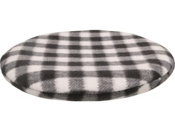 Trixie Varme pude til microbølgeovn, ø 26 cm, sort/hvid