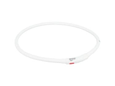 Trixie Flash lysring USB, silicone, XS–XL: 70 cm/ø 10 mm, orang