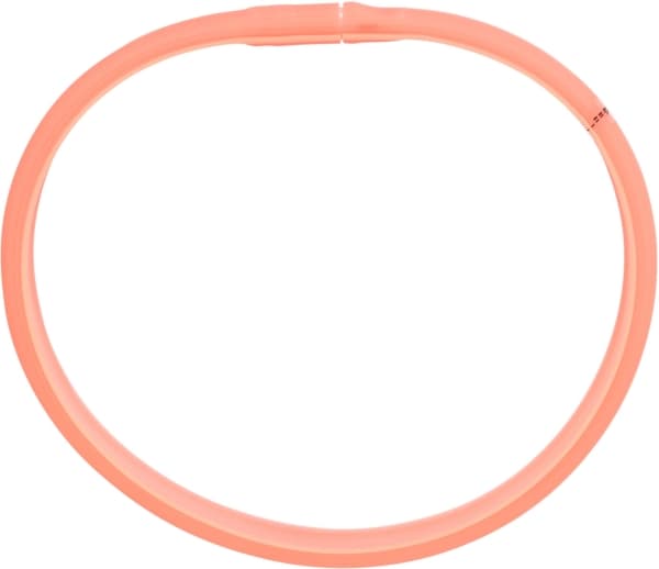 Trixie Flash lysbånd USB, M–L: 50 cm/30 mm, koral