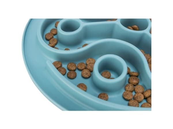 Trixie Slow Feeding mat, TPE, ø 28 cm, blue