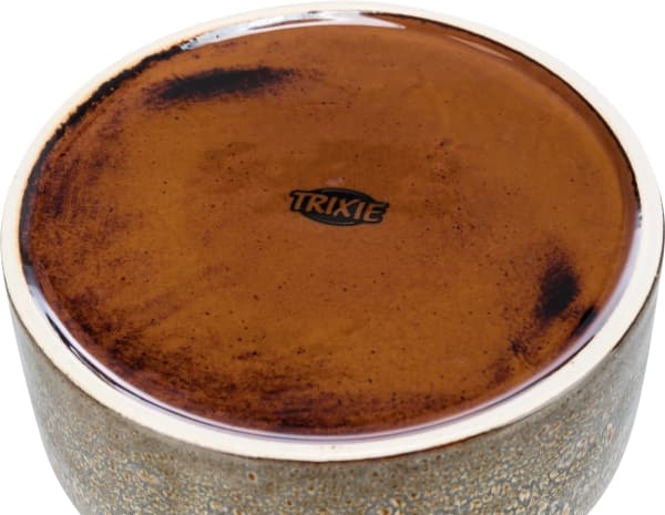 Trixie Ceramic bowl, 0.9 l/ø 16 cm, brown