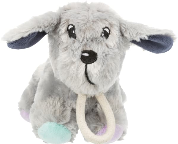 Trixie Junior hund m. reb, plys, 24 cm