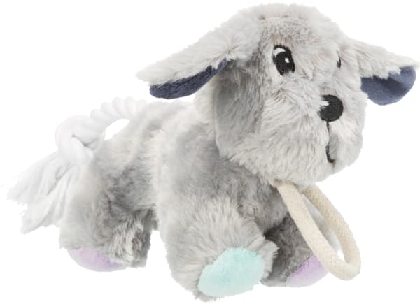 Trixie Junior hund m. reb, plys, 24 cm