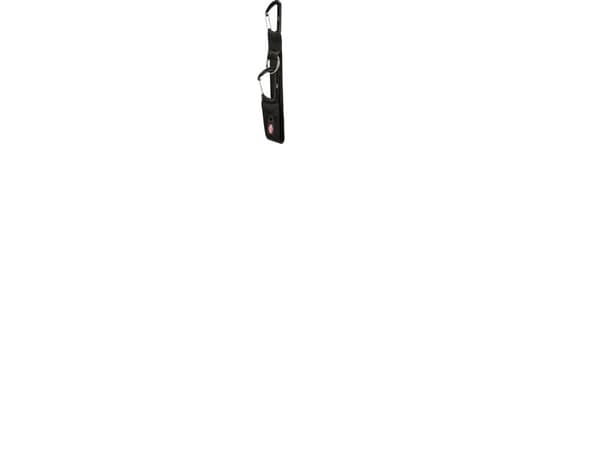 Trixie Universal belt strap,mounteneer carabiner, 30 cm/38 mm, sort
