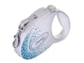 Miniatyrbilde 2 av 5: Flexi uttrekkbar snor Glam Splash Ocean M 5m, hvit
