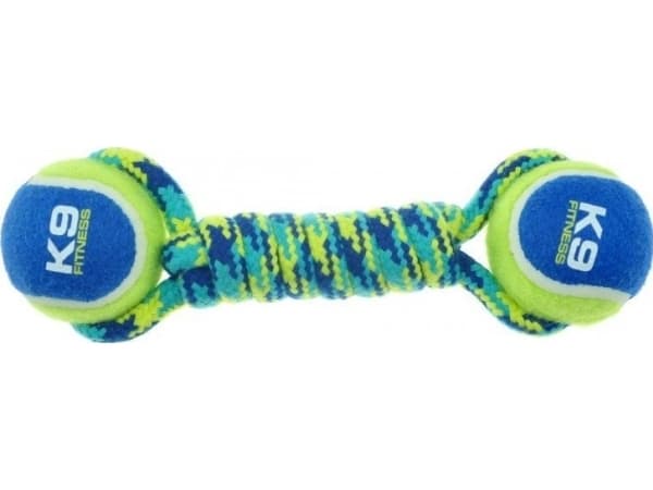 Jousipainopaino kahdella pallolla Zeus K9 Fitness, 23 cm