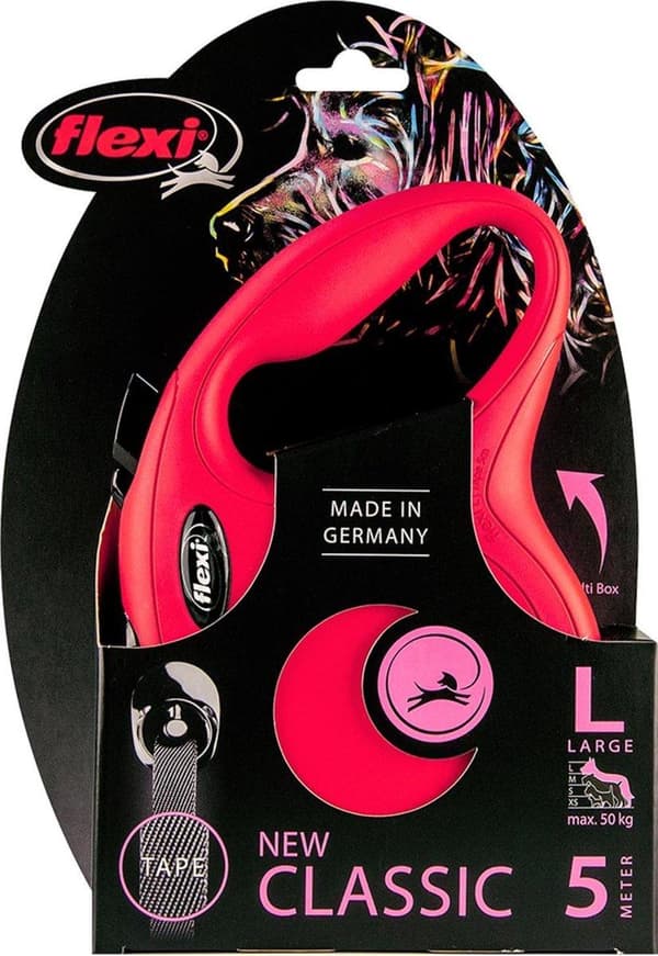 Flexi New Classic -koirahihna, 5 m