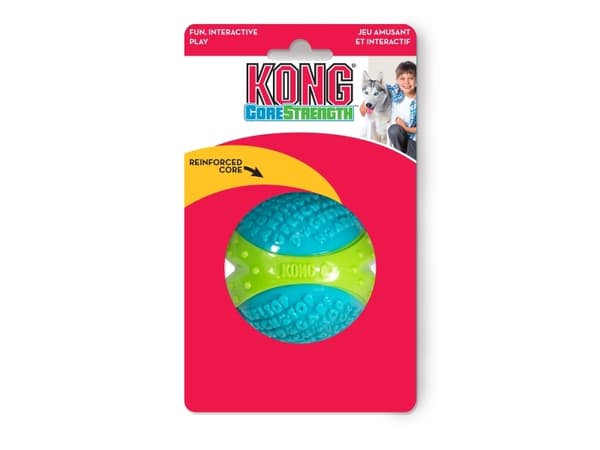 Kong Leksak Corestrength Ball Turkos L 7,5cm