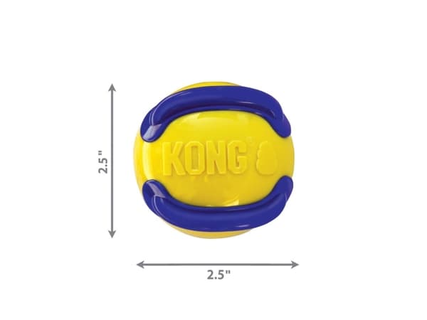 KONG-lelu Jaxx Brights pallo L 7.5cm