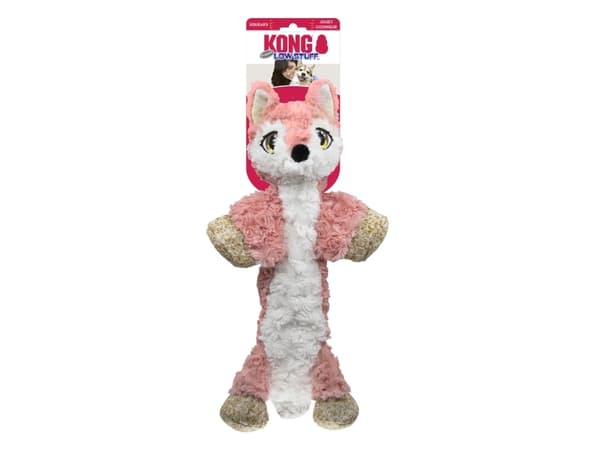 Kong Leksak Low Stuff Flopzie Fox Rosa M 48cm