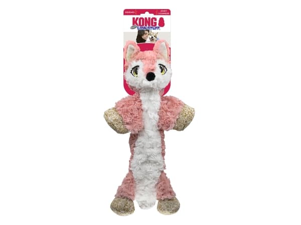 Kong Leksak Low Stuff Flopzie Fox Rosa M 48cm