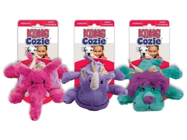 Kong Leksak Cozie Brights Mix M 22cm