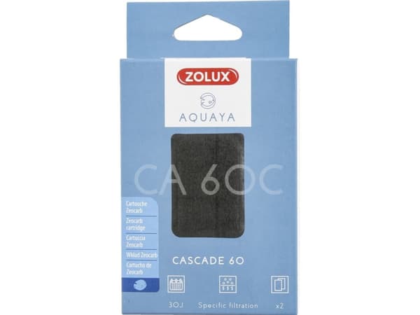 ZOLUX AQUAYA Zeocarb Cascade 60 cartridge