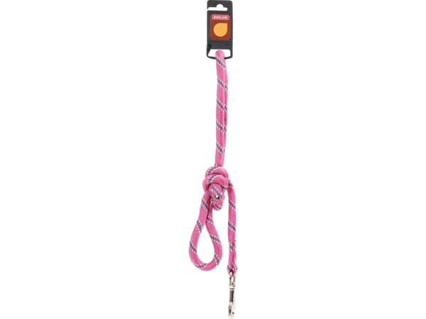 ZOLUX Nylon leash, rope, 13mm/6m, pink color