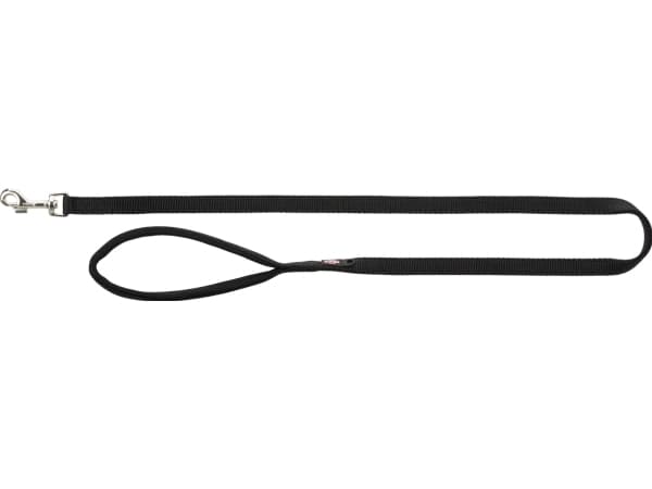 Trixie Premium Line, dobbelt, 1,00 m, sort