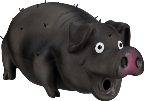 Trixie Gris med børster, latex, 21 cm, ass. farver