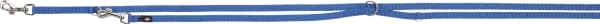 Trixie Premium V-Line, dobbelt, 2,00 m/15 mm, blå