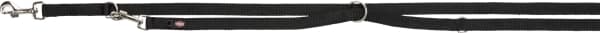 Trixie Premium V-Line, dobbelt, 2,00 m/25 mm, sort