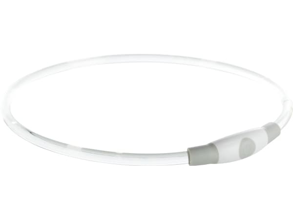 Trixie Flash light ring USB, L–XL: 65 cm/ø 8 mm, multi/mønstret