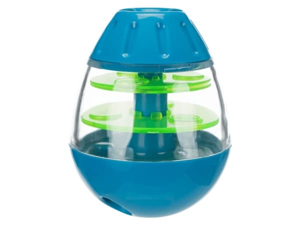 TRIXIE 34951, Hund, Interaktiv leksak, Blå, Grön, Transparent, Plast