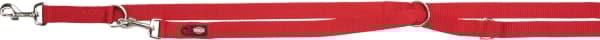 Trixie Premium adjustable leash, M-L: 2,00 m / 20 mm, rød