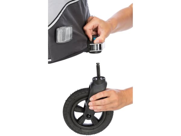 Trixie Jogger forhjul til trailer TX12794/6/8,