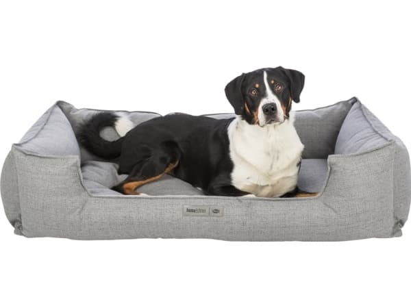 Trixie Talis bed, square, 120 × 80 cm, grey
