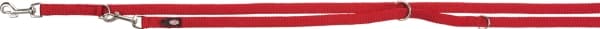 Trixie Premium V-Line, dobbelt, 2,00 m/20 mm, rød