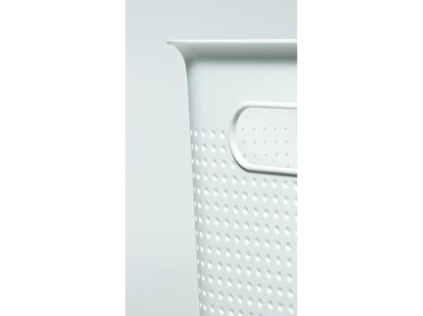 Rotho Brisen, 50 l, Rektangulär, Plast, Vit, Manuell, 340 mm