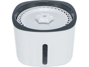 Trixie Flower drinking fountain, 2 l/18.5×13×18.5cm, white/grey
