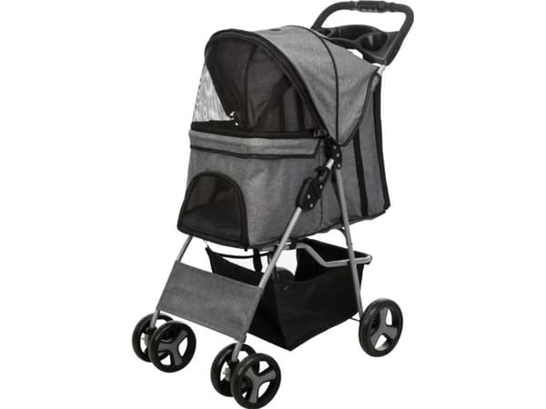 Trixie Buggy, 47 × 100 × 80 cm, 4,9 kg, grå