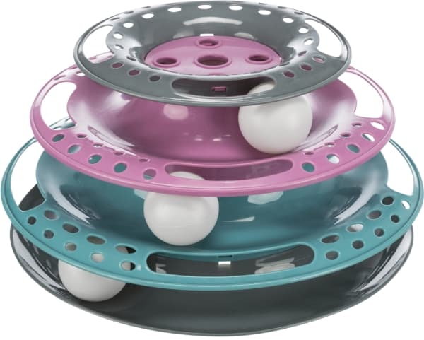 Trixie Cirkel tårn til kat, plastik, ø 25 cm/13 cm