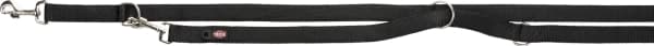 Trixie Premium V-Line, dobbelt, 2,00 m/10 mm, sort