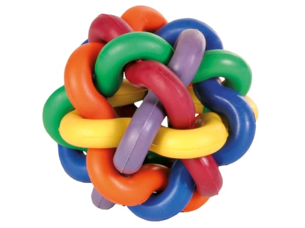 Trixie Snoet gummibold flerfarvet 7cm