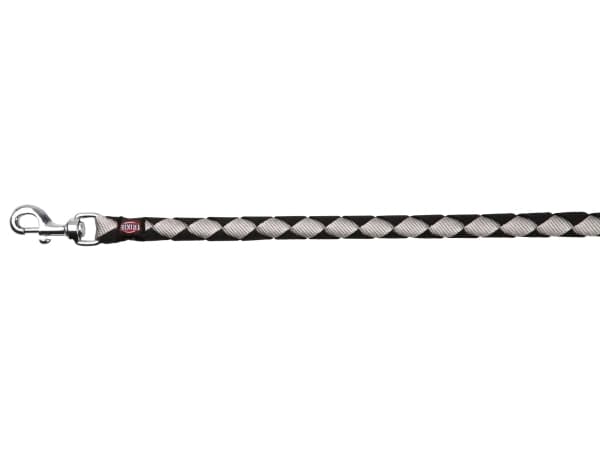 Trixie Cavo Line, L–XL: 1.00 m/ø 18 mm, sort/sølv