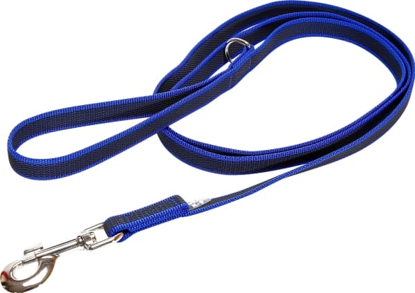 Julius-K9 K9 C&G line, blå/grå 20mm/1,8m m/håndt