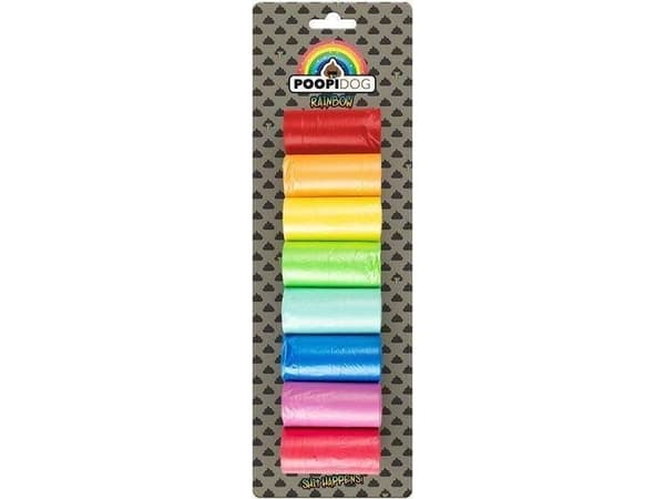 Duvo+ Worki Na Ochody Rainbow 8x15szt