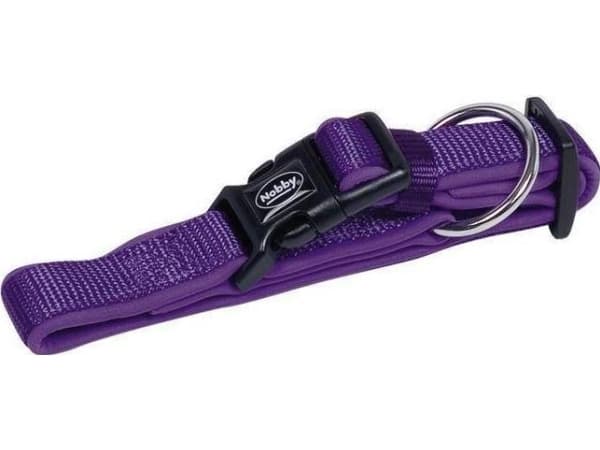 Nobby Classic Preno, Universal, vakiokaulus, Violetti, Neopreeni, Nylon, yksivärinen, L-XL