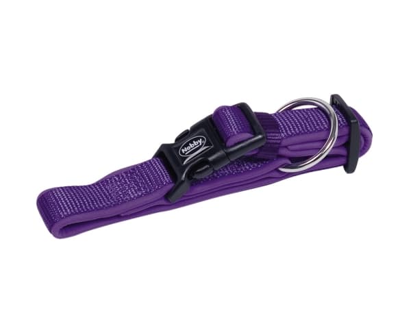 Nobby Classic Preno, Universal, vakiokaulus, Violetti, Neopreeni, Nylon, yksivärinen, L-XL