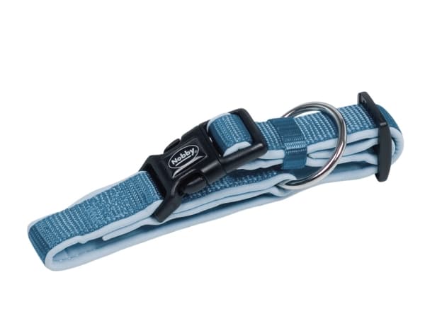 Nobby Classic Preno, Universell, Standard krage, Blå, Neopren, Nylon, Monokromatisk, M-L