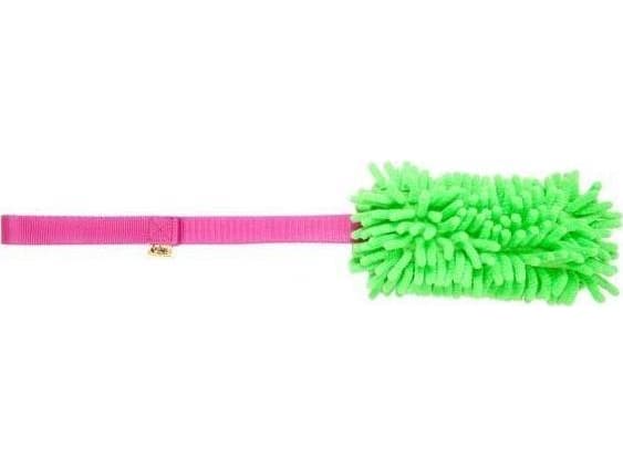 Dingo Dingo Tug with Mop and Squeaker 50-55cm Vihreä