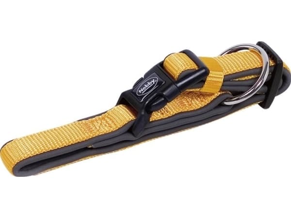 Nobby Classic Preno, Universal, Standard Collar, Orange, Neopren, Nylon, Monochromatic, XS-S