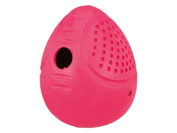 Trixie Roly poly Snack æg, naturgummi, 8 cm, ass. farver