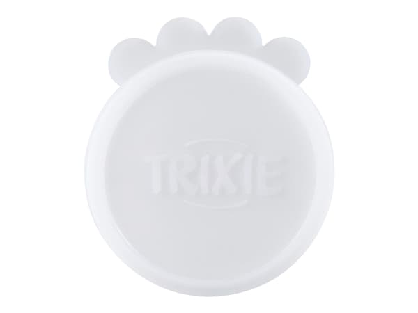 Trixie Lid for tins, silicone, ø 7.6 cm, 2 pcs., transparent