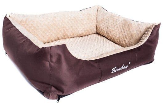 Bimbay Minky sofföverdrag r.2 - 80x65cm brun-beige