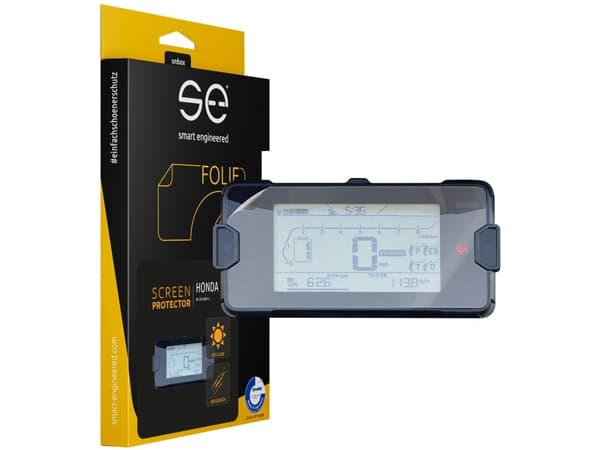 Smart Engineered SE-DCP-2-0102-0174-1-M, Skjermbeskytter, Motorsykkel, Gjennomsiktig, Monokromatisk, Front, Honda NC 750x (2021+)