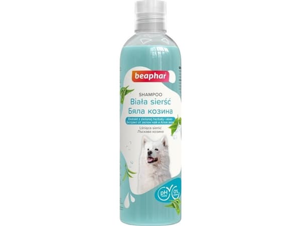 BEAPHAR White coat - shampoo til hunde - 250ml
