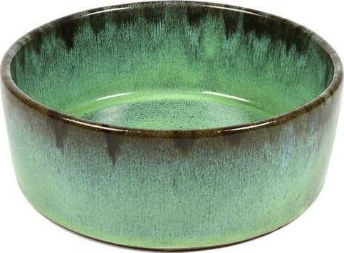 D&D Trendy keramikskål Jasper Ø13cm, grøn