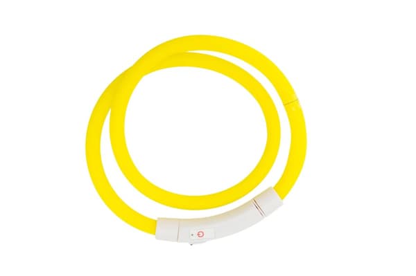 Active Canis USB LED Pet Collar yellow